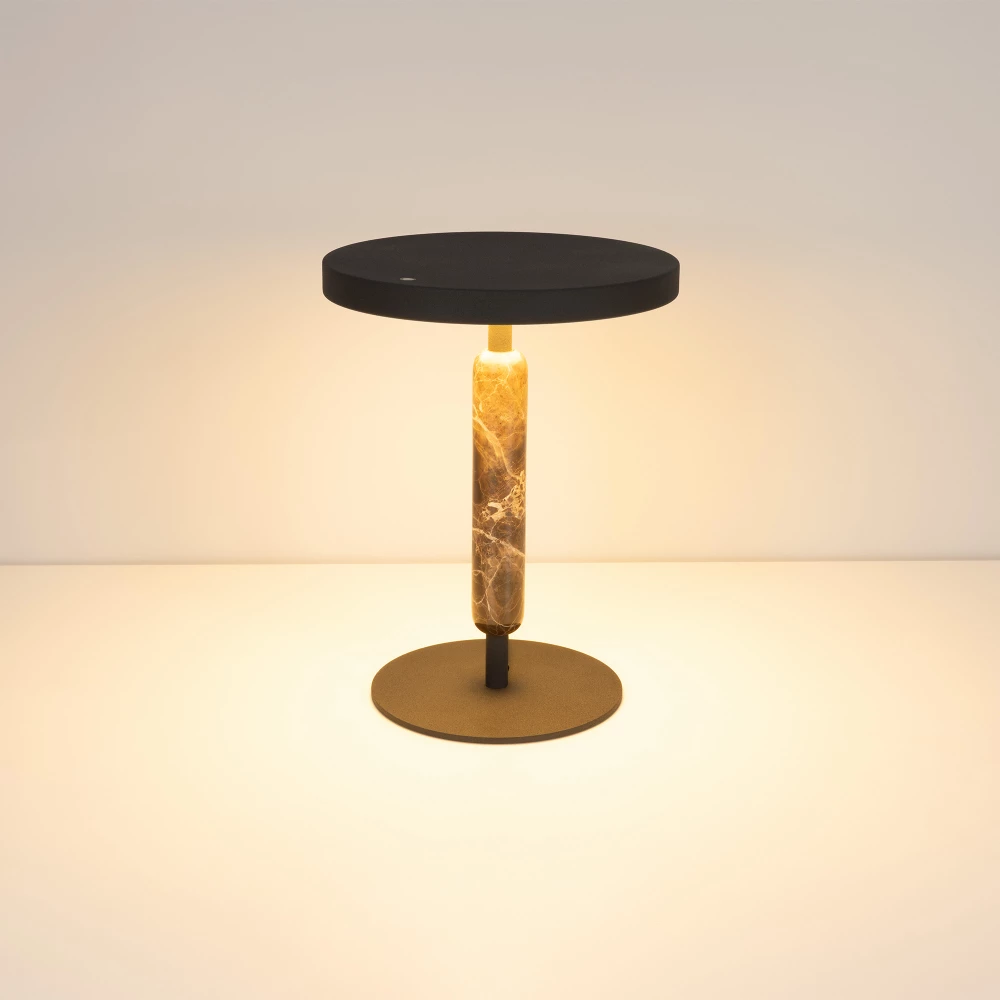 Светильник SP-ALYSS-TAB-R22.5x30-5W Warm3200-MIX (CF-BK, 110 deg, 230V) (Arlight, IP20, Мрамор, 5 лет) 061708 - Viokon.com