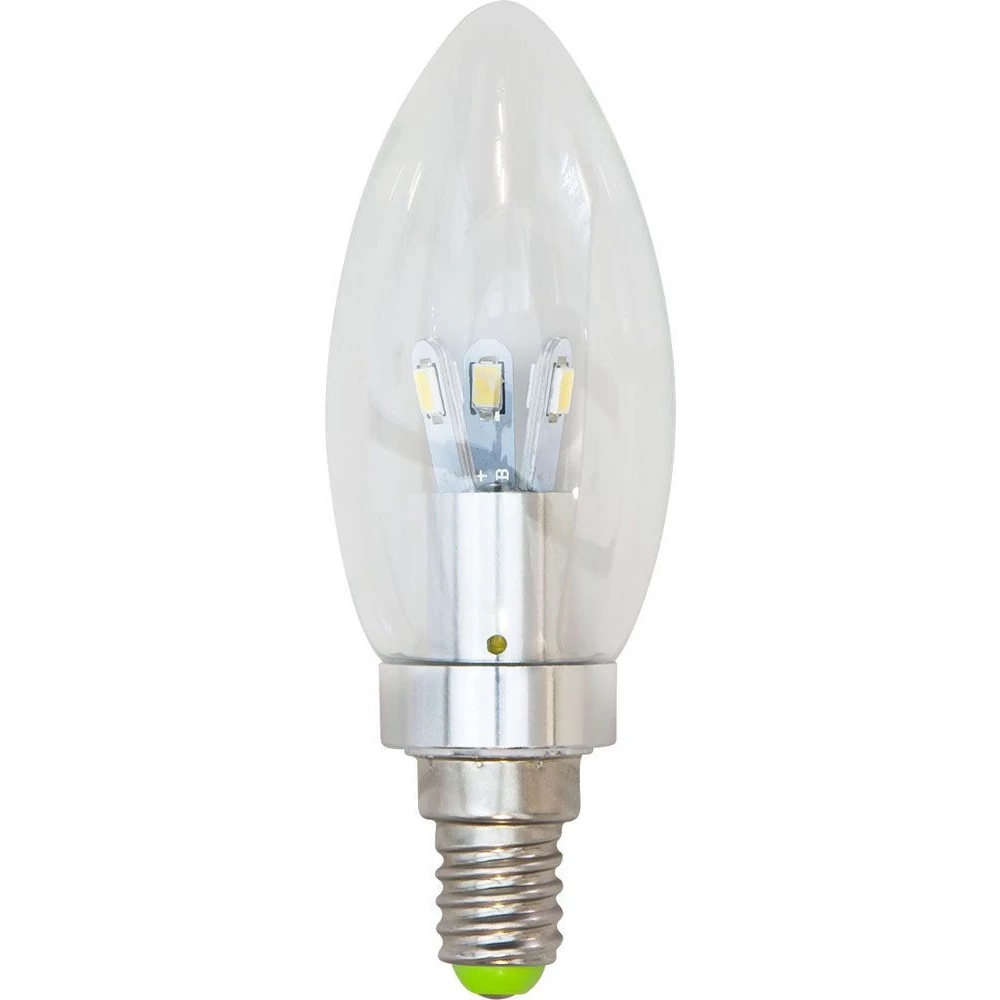 Лампа светодиодная, 6LED(3.5W) 230V E14 4000K хром, LB-70 (25252) - Viokon.com