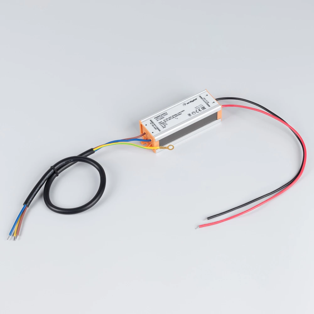 Блок питания ARPJ-SN-45500 (24W, 21-45V, 500mA) (Arlight, IP65 Металл, 3 года) 045404 - Viokon.com