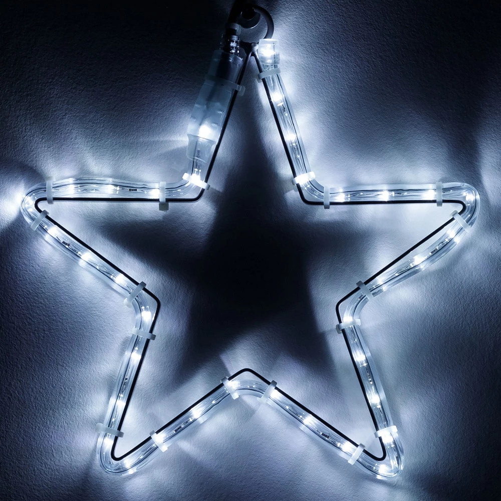 Фигура cветодиодная ARD-STAR-M1-295x275-36LED White (230V, 2.5W) (Ardecoled, IP65) 034248 - Viokon.com