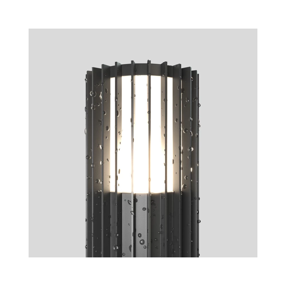 DK9725-BK Ландшафтный уличный светильник FARSUN IP65 1xE27 до 18 Вт черный алюминий - Viokon.com