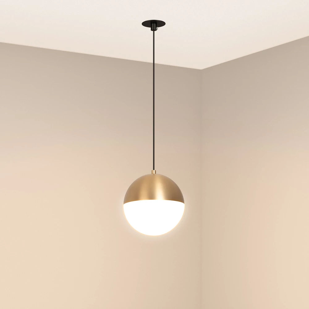 Светильник SP-EMISFERO-HANG-BUILT-R150-11W Warm3000 (GD, 170 deg, 230V) (Arlight, IP20 Металл, 3 года) 056592 - Viokon.com