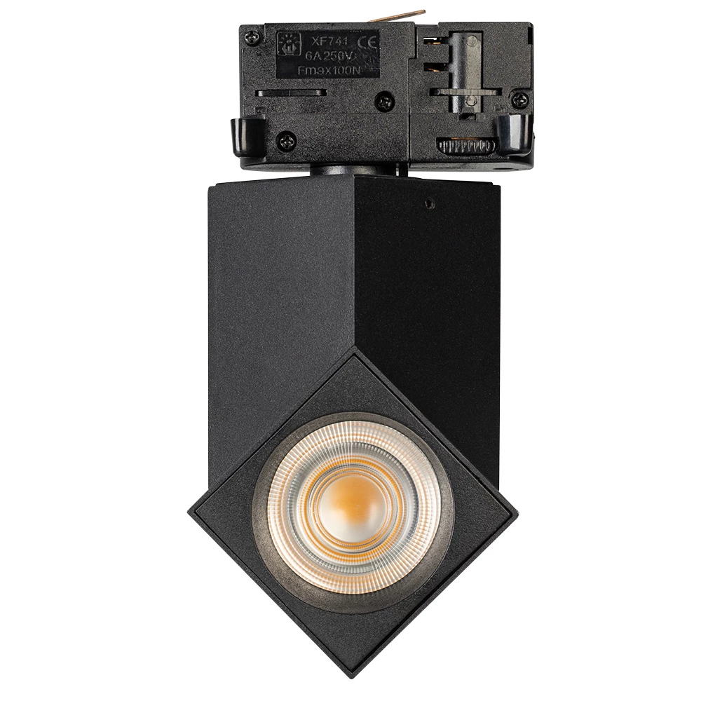 Светильник LGD-TWIST-TRACK-4TR-S60x60-12W Warm3000 (BK, 30 deg) (Arlight, IP40 Металл, 3 года) 026468(1) - Viokon.com