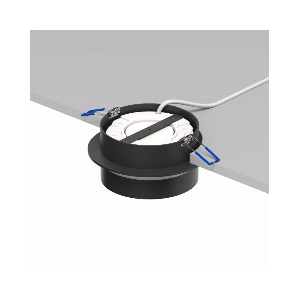 DK2100-BK Встраиваемый светильник NIKO IP 20 до 15 Вт GX53 LED черный акрил алюминий - Viokon.com