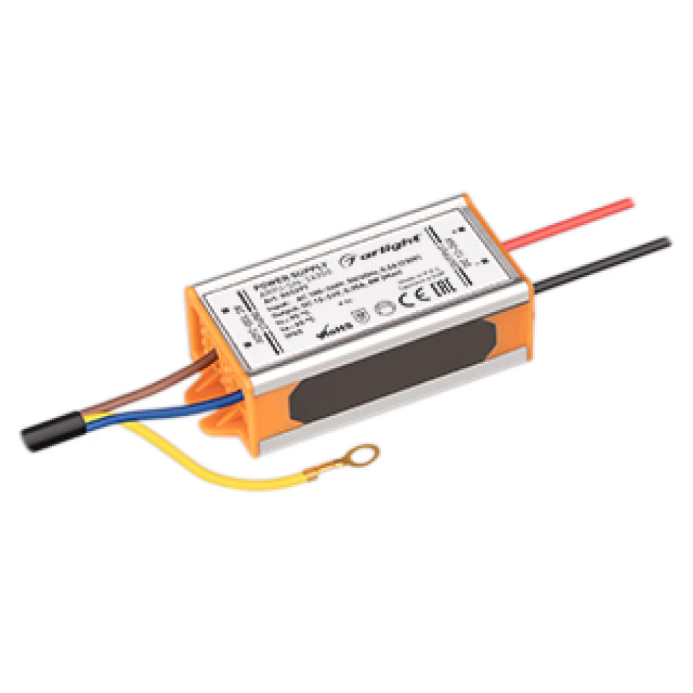 Блок питания ARPJ-SN-24350 (8W, 12-24V, 350mA) (Arlight, IP65 Металл, 3 года) 045397 - Viokon.com