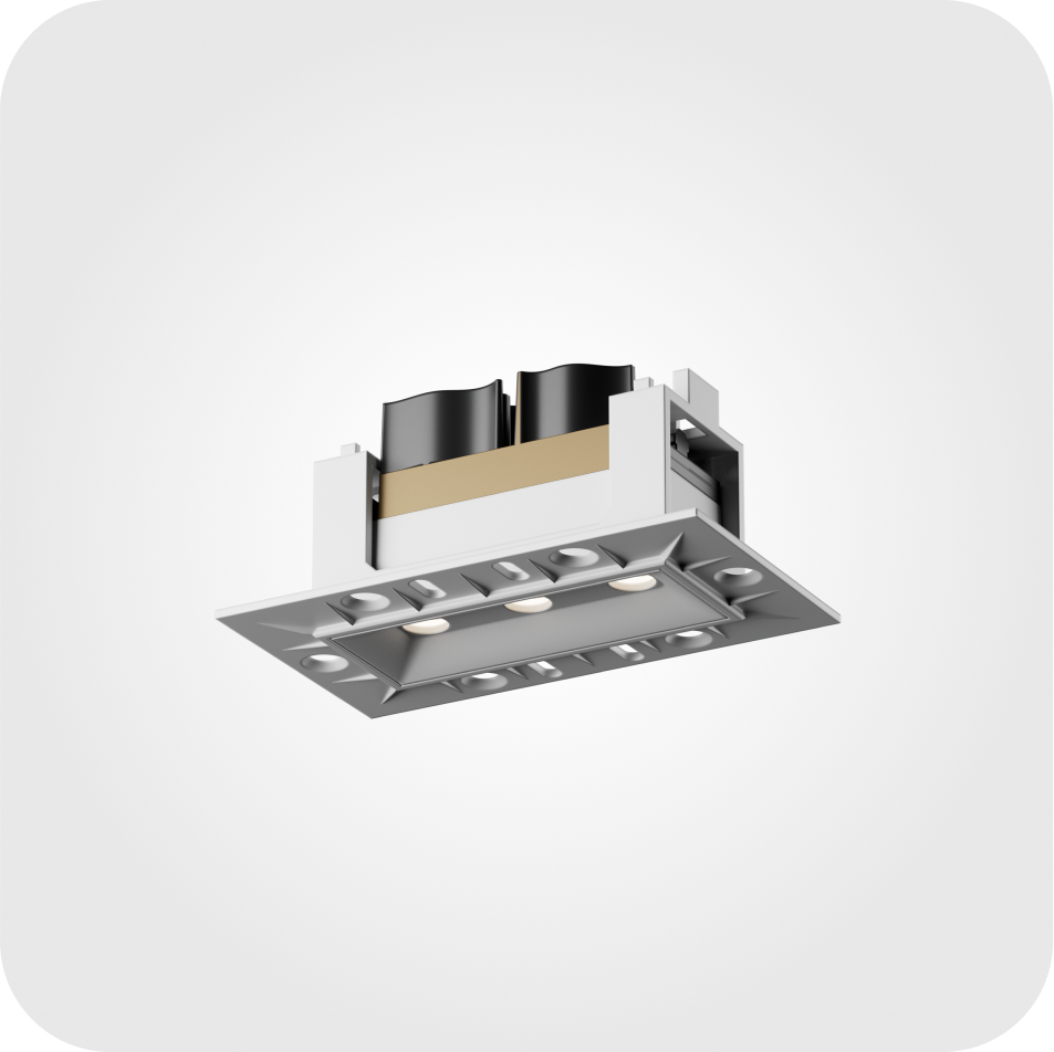 Встраиваемый светильник под штукатурку SNELLO SV WH - Viokon.com