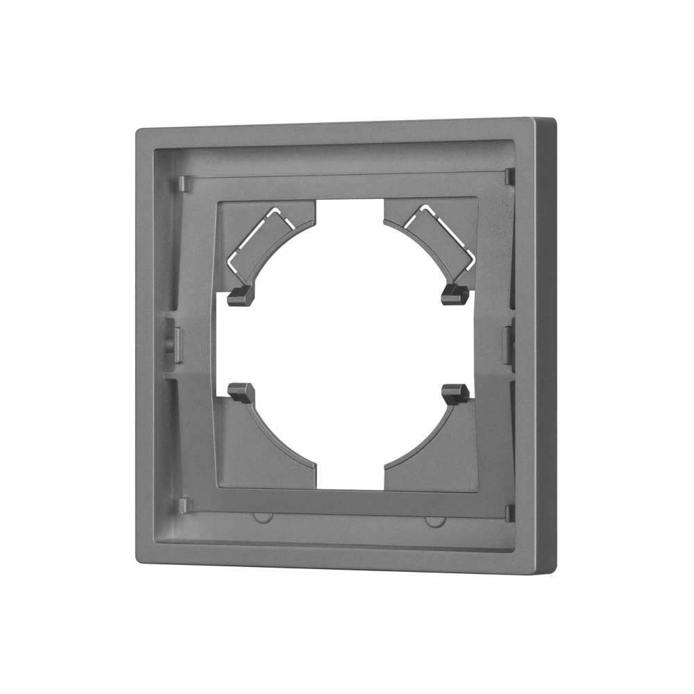 Рамка пластиковая FRM-TENDO-PL-1-GR (Arlight, Графитовый) 053837 - Viokon.com