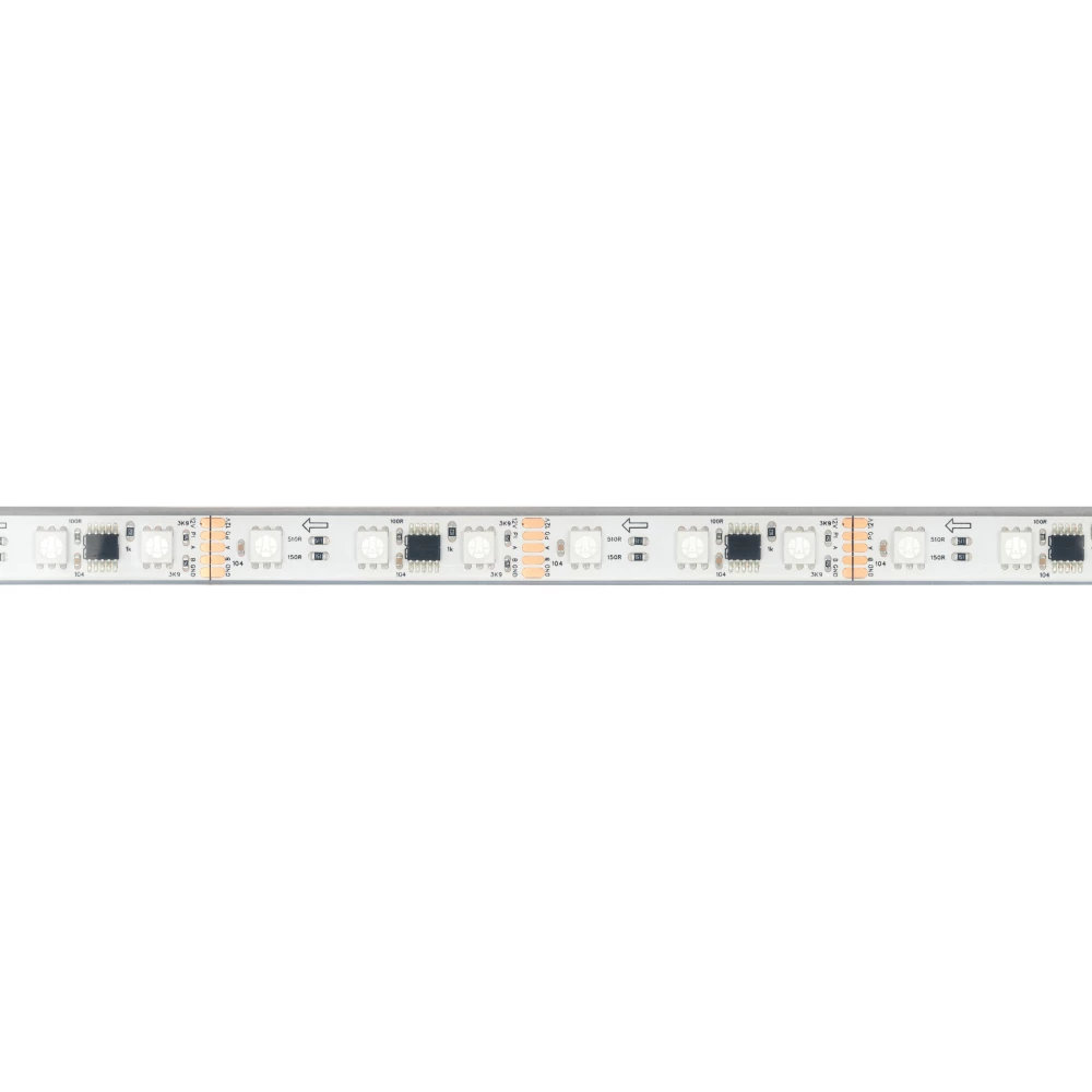 Лента герметичная DMX-PFS-B60-12mm 12V RGB-PX3 (14 W/m, IP68, 5060, 5m) (Arlight, -) 039175 - Viokon.com