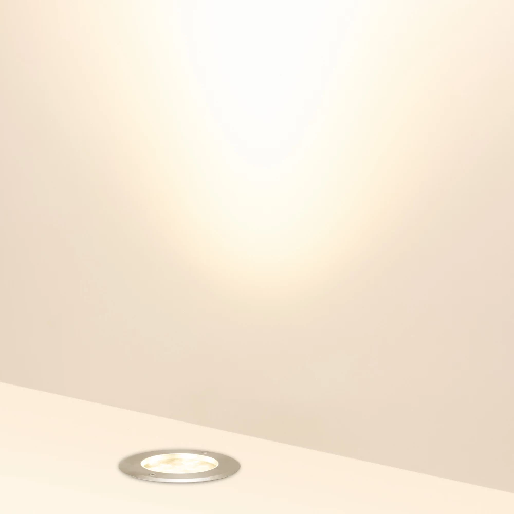 Светильник LTD-DAFNA-GROUND-R180-25W Warm3000 (SL, 35 deg, 230V) (Arlight, IP67 Металл, 5 лет) 056554 - Viokon.com