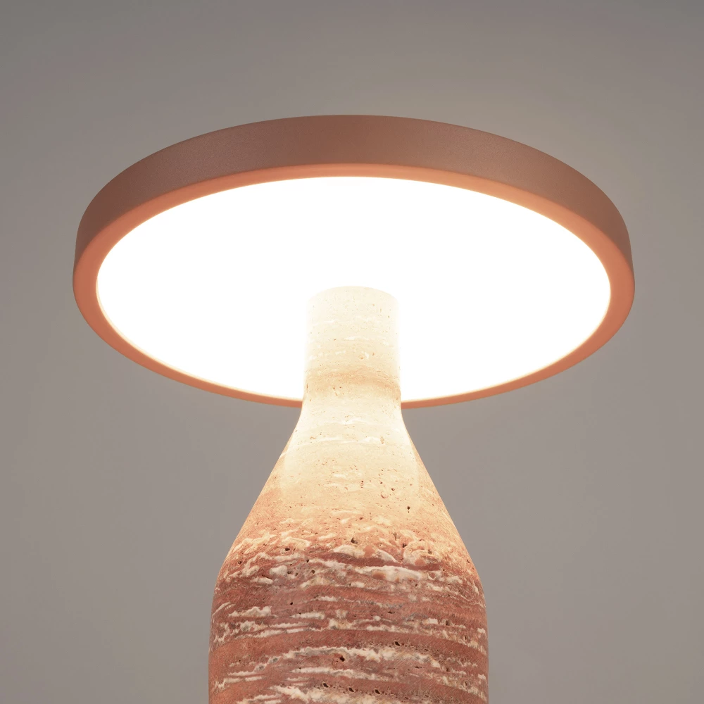 Светильник SP-CROOD-TAB-R22.5x24-7W Warm3200-MIX (RD-BRG, 140 deg, 230V) (Arlight, IP20, Травертин, 5 лет) 061732 - Viokon.com