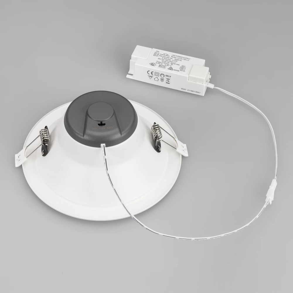 Светильник IM-STORM-R175-20W Day4000-MIX (WH, 80 deg, 230V) (Arlight, IP20 Металл, 3 года) 032433 - Viokon.com