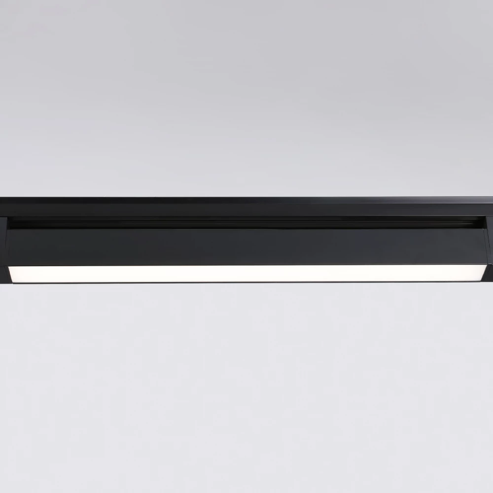 Трековый однофазный светодиодный светильник GL6739 BK черный IP20 30W 4200K 458*35*57 - Viokon.com