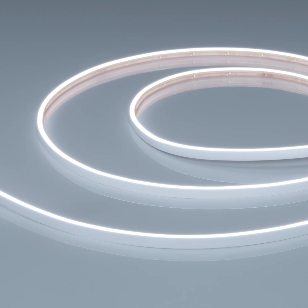 Лента герметичная VELA-M240-2.5x6mm 24V White6000 (5 W/m, IP65, 5m) (Arlight, узкая) 053266 - Viokon.com