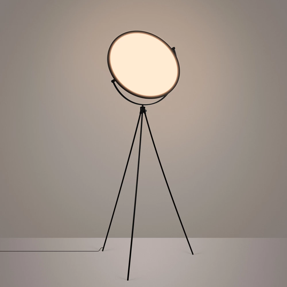 Светильник SP-LUNAR-FLOOR-D660-35W Dim-to-Warm (BK, 120 deg, 230V) (Arlight, IP20 Металл, 5 лет) 056252 - Viokon.com