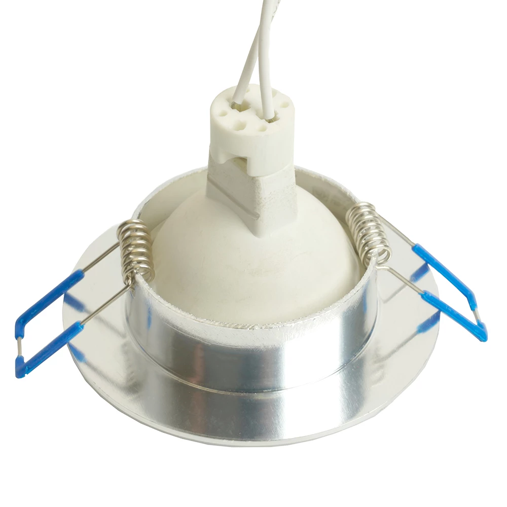 Светильник встраиваемый Feron GS-M394 потолочный MR16 G5.3 серебристый (17936) - Viokon.com