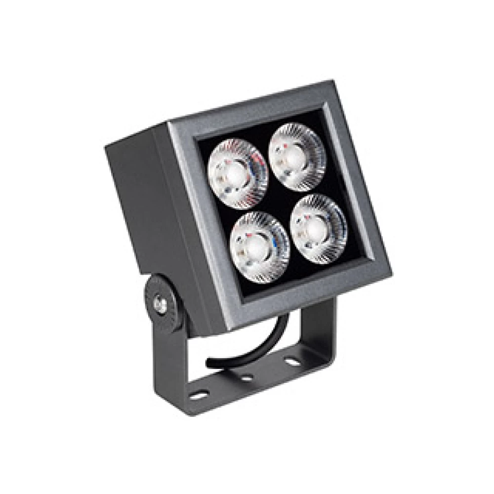 Светильник ALT-BLOCK-S130x130-15W Warm3000 (GR, 15 deg, 230V) (Arlight, IP66 Металл, 3 года) 052369 - Viokon.com