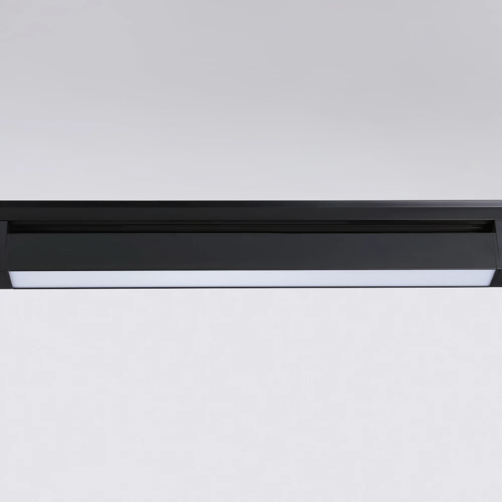 Трековый однофазный светодиодный светильник GL6739 BK черный IP20 30W 4200K 458*35*57 - Viokon.com