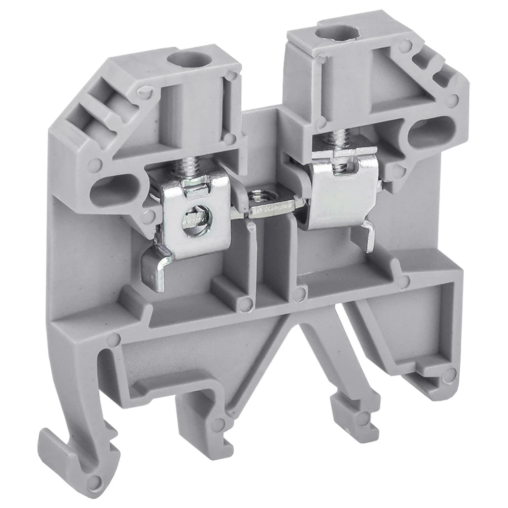 Зажим наборный изолированный (винтовой) ЗНИ - 2,5 (JXB2.5), серый, STEKKER (39354) - Viokon.com