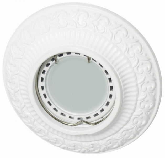 Светильник гипсовый встраиваемый mr 16 Roden RD-122 Wh - Viokon.com