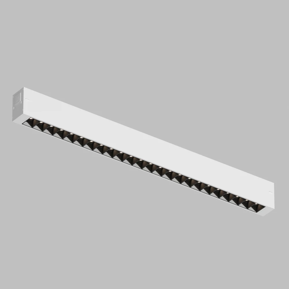 DK8002-WB Линейный светильник SMART LENS 18W DIM 3000K-6000K белый с черным - Viokon.com