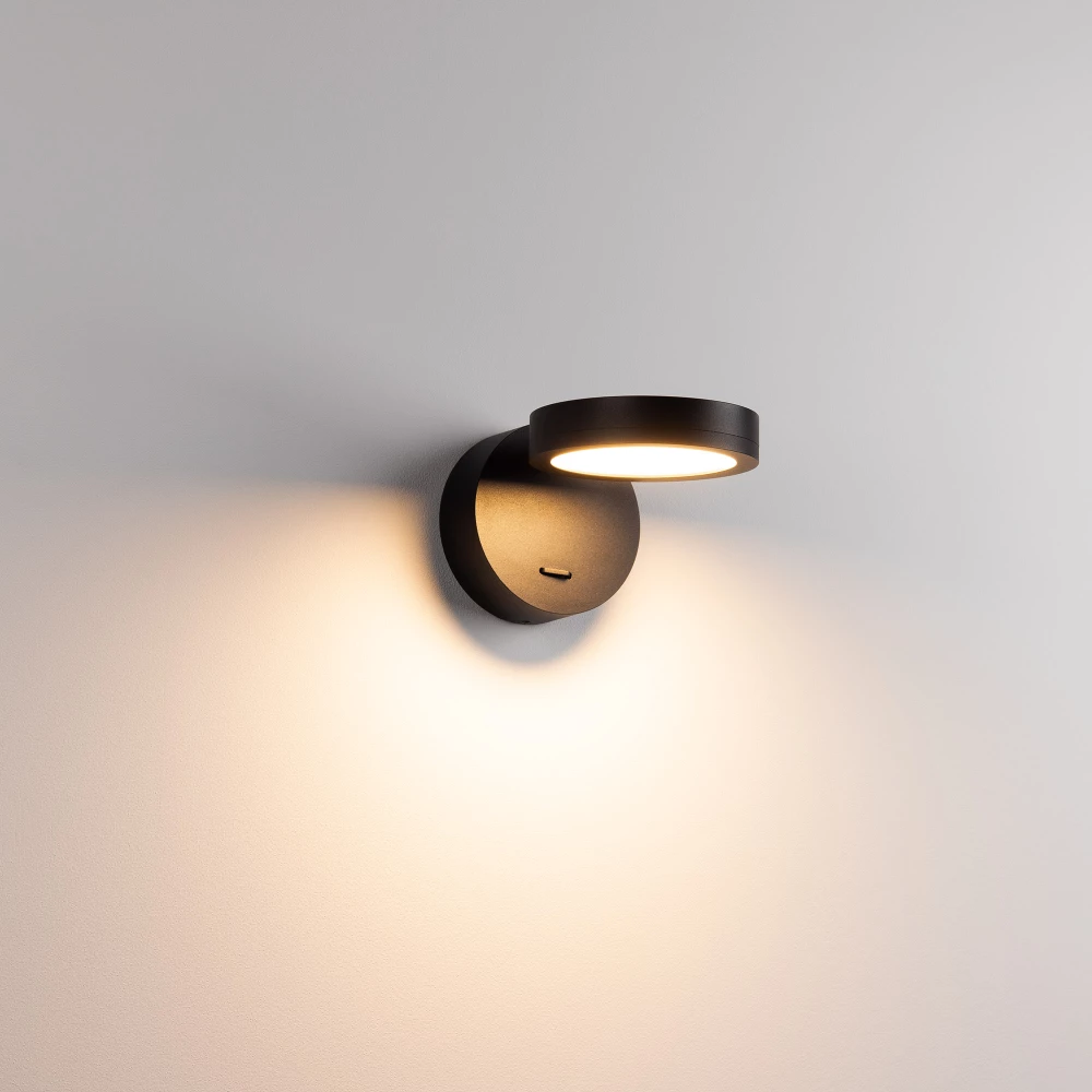 Светильник SP-MILADY-R90-6W Warm3000 (BK, 110 deg, 230V) (Arlight, IP20 Металл, 3 года) 048153 - Viokon.com