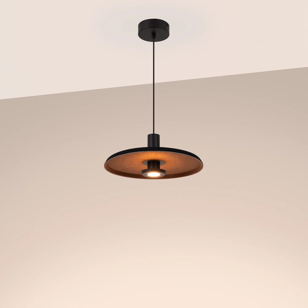Светильник SP-KOTARO-R350-12W Warm2700 (BK-CF, 36 deg, 230V, TRIAC) (Arlight, IP20) 057231 - Viokon.com