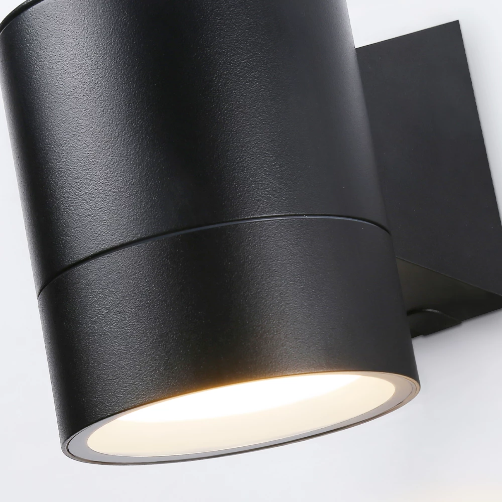 Уличный настенный архитектурный светильник ST3302 BK черный IP54 GX53 max 15W 115*90*140 - Viokon.com