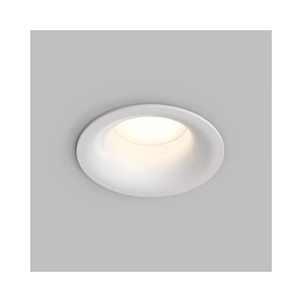 Встраиваемый влагозащищенный светильник KIBEK IP65 15 Вт GU53 LED белый пластик - Viokon.com