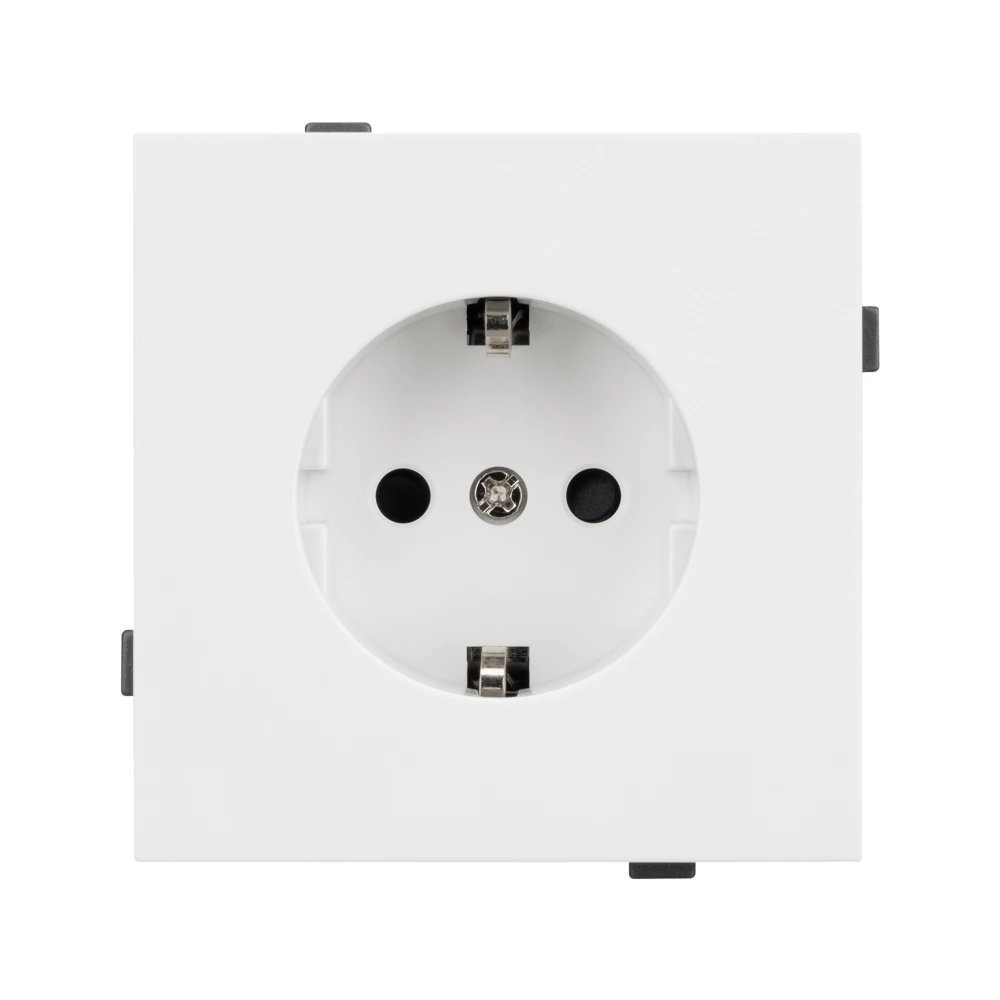 Механизм электрической розетки SCT-TENDO-MEU1-SFPL-WH (230V, 16A) (Arlight, Матовый белый) 054641 - Viokon.com