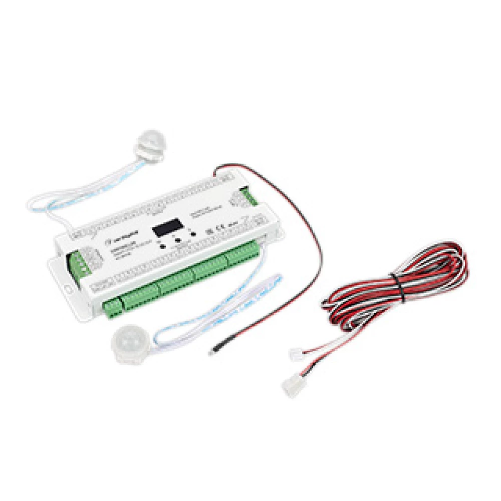 Контроллер лестничный SMART-STEP-32-2S-SUF (5-24V, 32x1A, SPI) (Arlight, IP20 Пластик, 5 лет) 033122 - Viokon.com