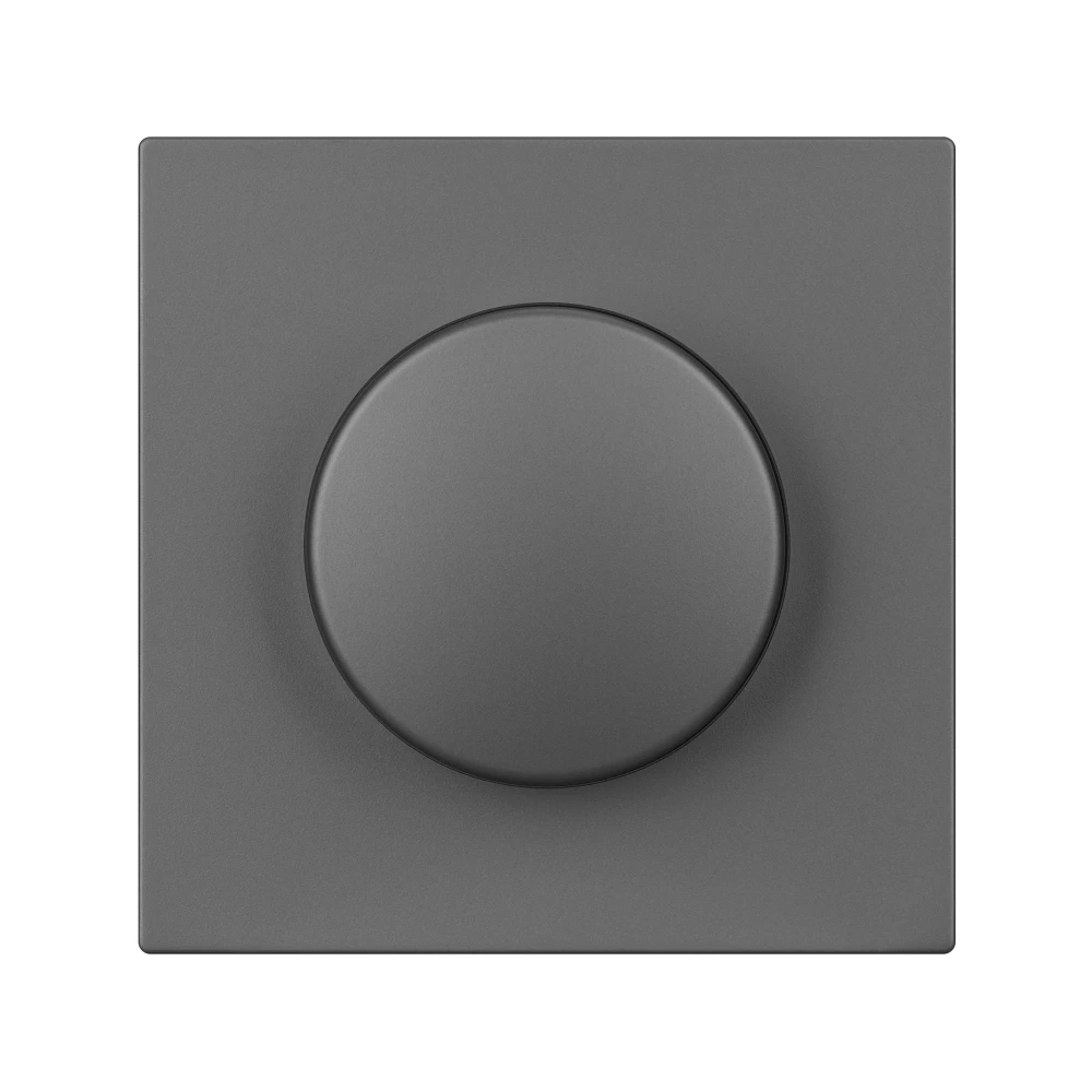 Лицевая панель светорегулятора PNL-NOBE-FB-SFPL-GR  (Arlight, Серый базальт) 060262 - Viokon.com