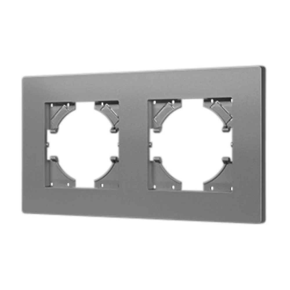 Рамка пластиковая FRM-PERIO-PL-2-GR (Arlight, -) 049752 - Viokon.com