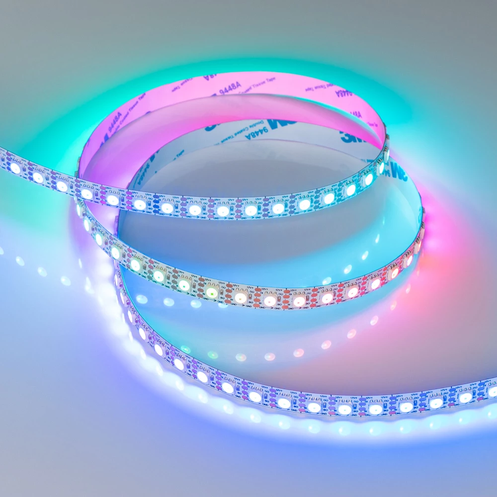 Лента SPI-B96-10mm 12V RGB-PX1-BPT (13 W/m, IP20, 5060, 5m) (Arlight, Открытый) 037868 - Viokon.com
