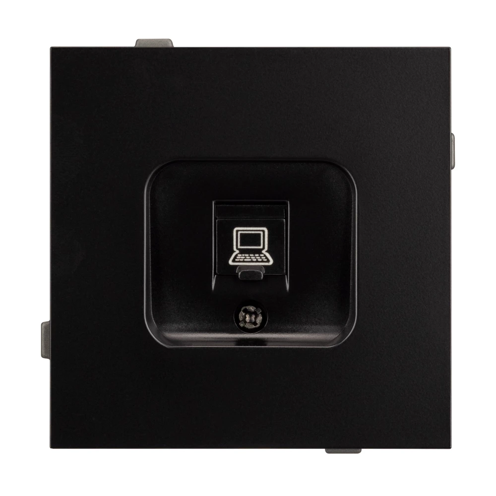 Механизм компьютерной розетки SCT-TENDO-MPC1-PL-BK (RJ-45, CAT6) (Arlight, Черный) 054104 - Viokon.com