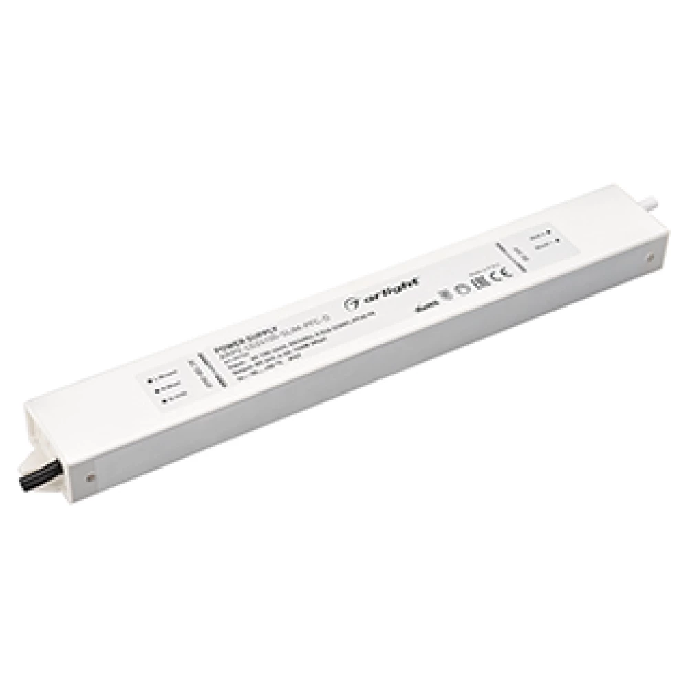 Блок питания ARPV-LG24100-SLIM-PFC-D (24V, 4.2A, 100W) (Arlight, IP67 Металл, 5 лет) 031722 - Viokon.com