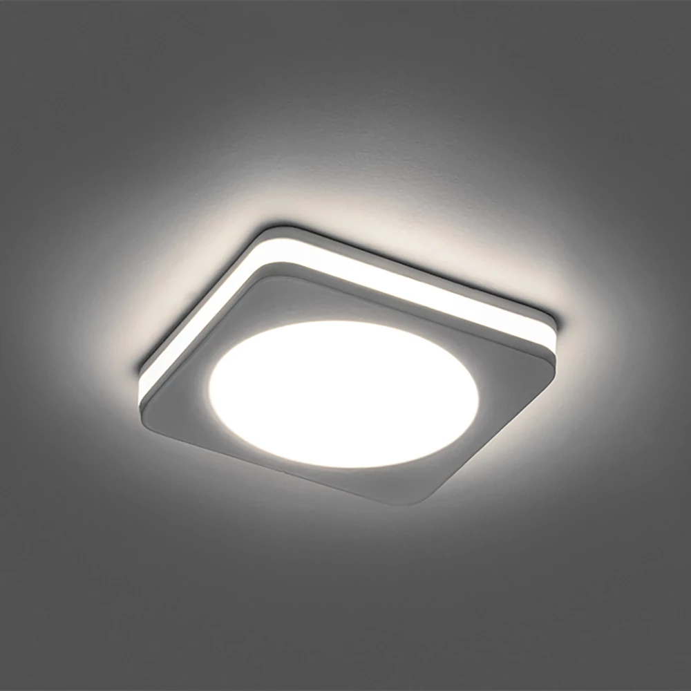 Светодиодный светильник Feron AL601 встраиваемый 7W 4000K белый (28906) - Viokon.com