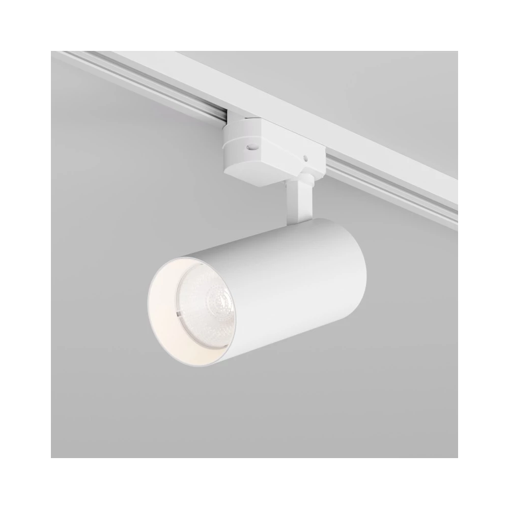 DK6453-WH Трековый светильник SOLID KOPER 145мм d70 220V LED 3000K 24W IP20 белый алюминий - Viokon.com