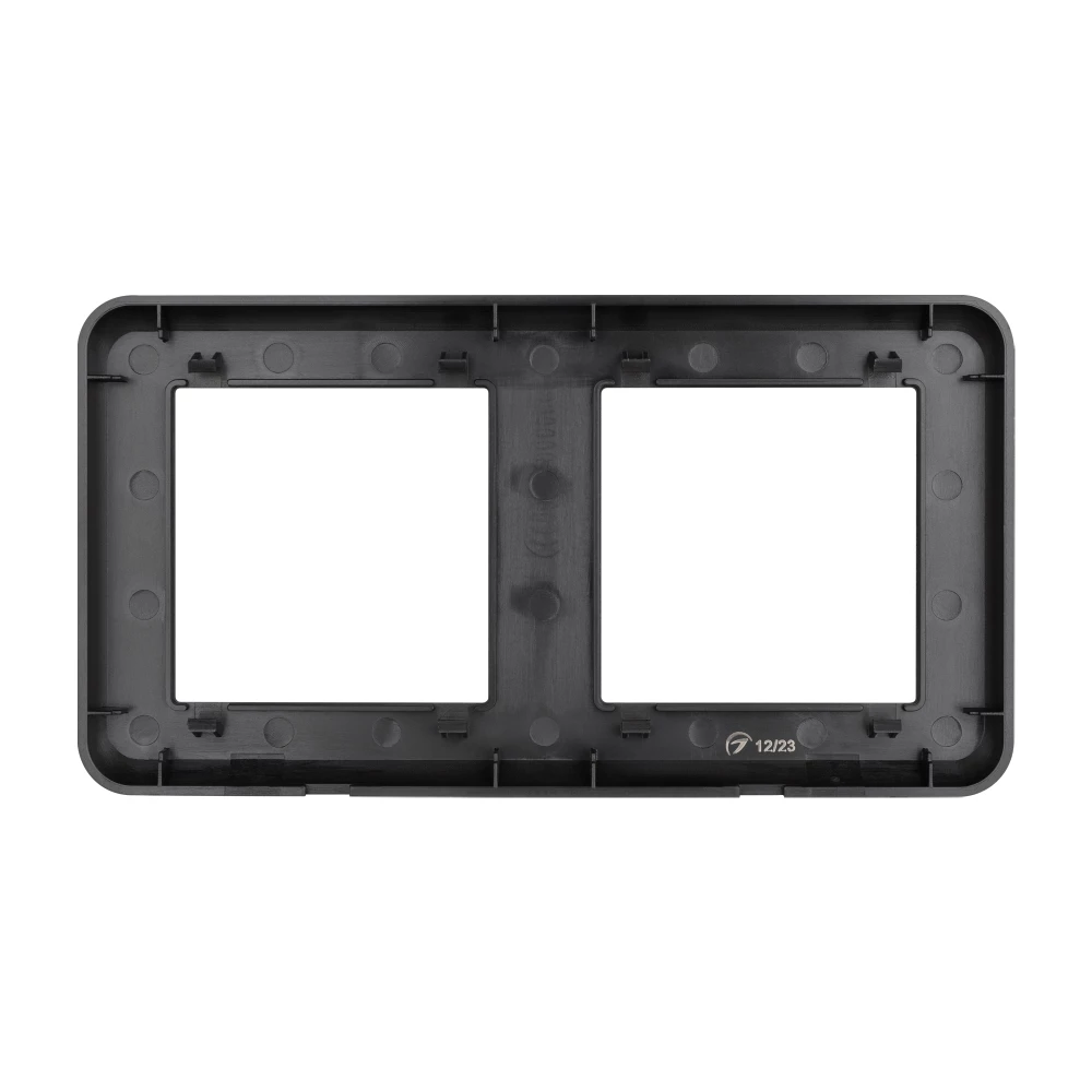 Рамка пластиковая FRM-VERSA-PL-2-BK (Arlight, -) 043778 - Viokon.com