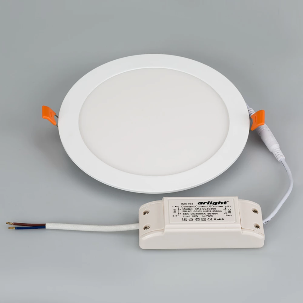 Светильник DL-192M-18W Warm White (Arlight, IP40 Металл, 3 года) 020116 - Viokon.com