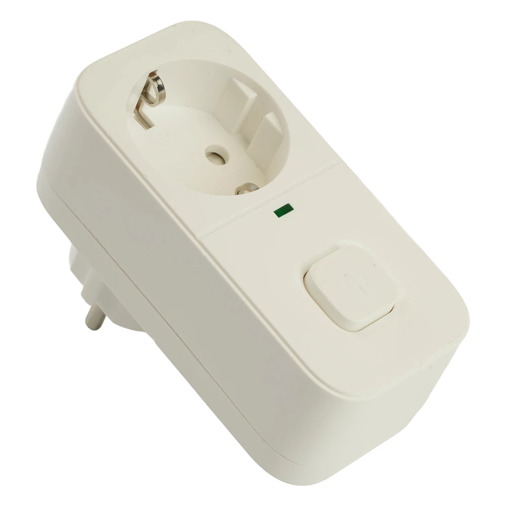 Сетевой фильтр 1-местный с/з STEKKER 250В, 16А, с выключателем, серия Nova, HM81-11-2, белый (50143) - Viokon.com