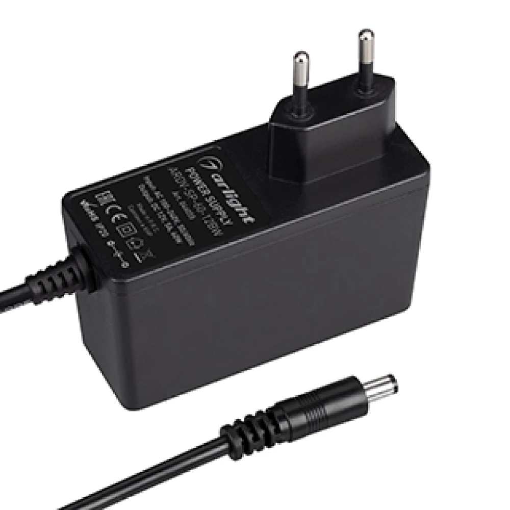 Блок питания ARDV-SP-60-12BW (12V, 5A, 60W) (Arlight, Адаптер, 5 лет) 046055 - Viokon.com