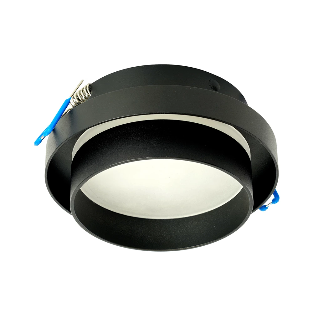 Светильник встраиваемый Feron DL508 потолочный GX53 черный (51669) - Viokon.com