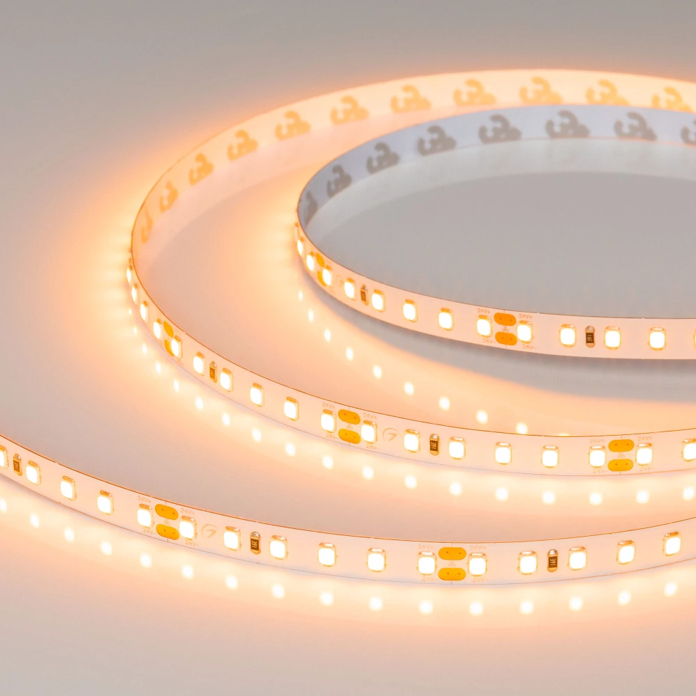 Лента UL-A120-8mm 24V Warm1900 (9.6 W/m, IP20, 5m) (Arlight, Открытый) 056725 - Viokon.com