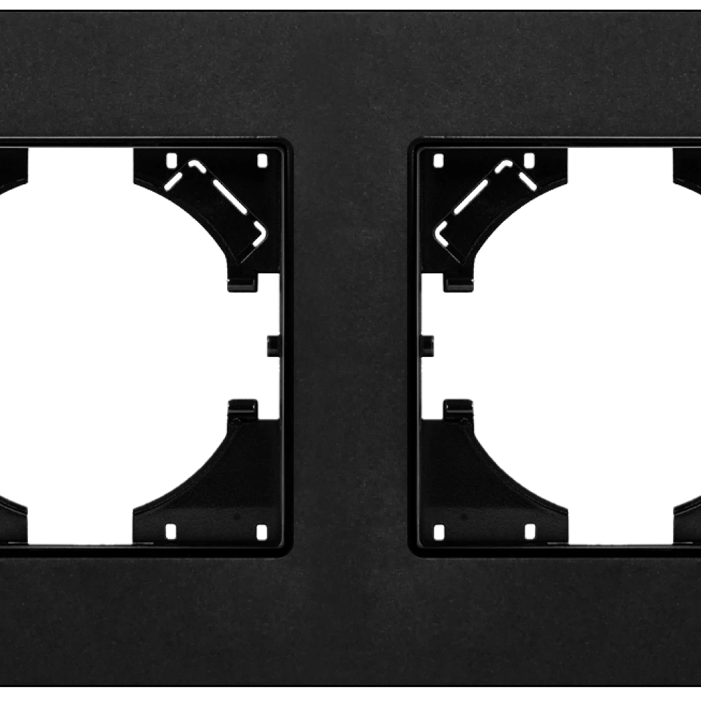 Рамка алюминиевая FRM-AKIRY-SFAL-2-BK (Arlight, -) 049738 - Viokon.com
