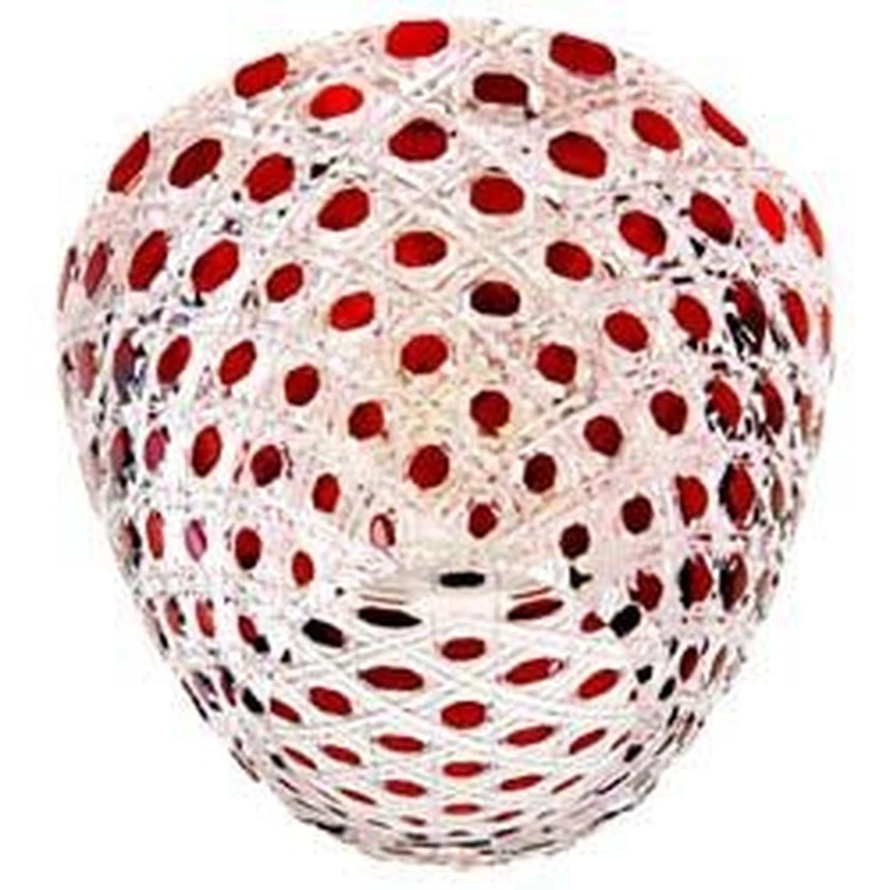 Светильник потолочный, JCD9 G9 с красным стеклом, с лампой, CD2115 (18331) - Viokon.com