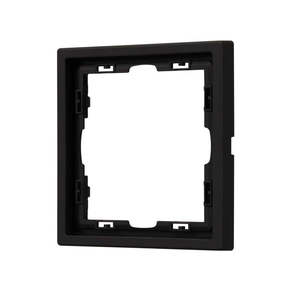 Рамка пластиковая FRM-NOBE-SFPL-1-BK (Arlight, Черный оникс) 054212 - Viokon.com