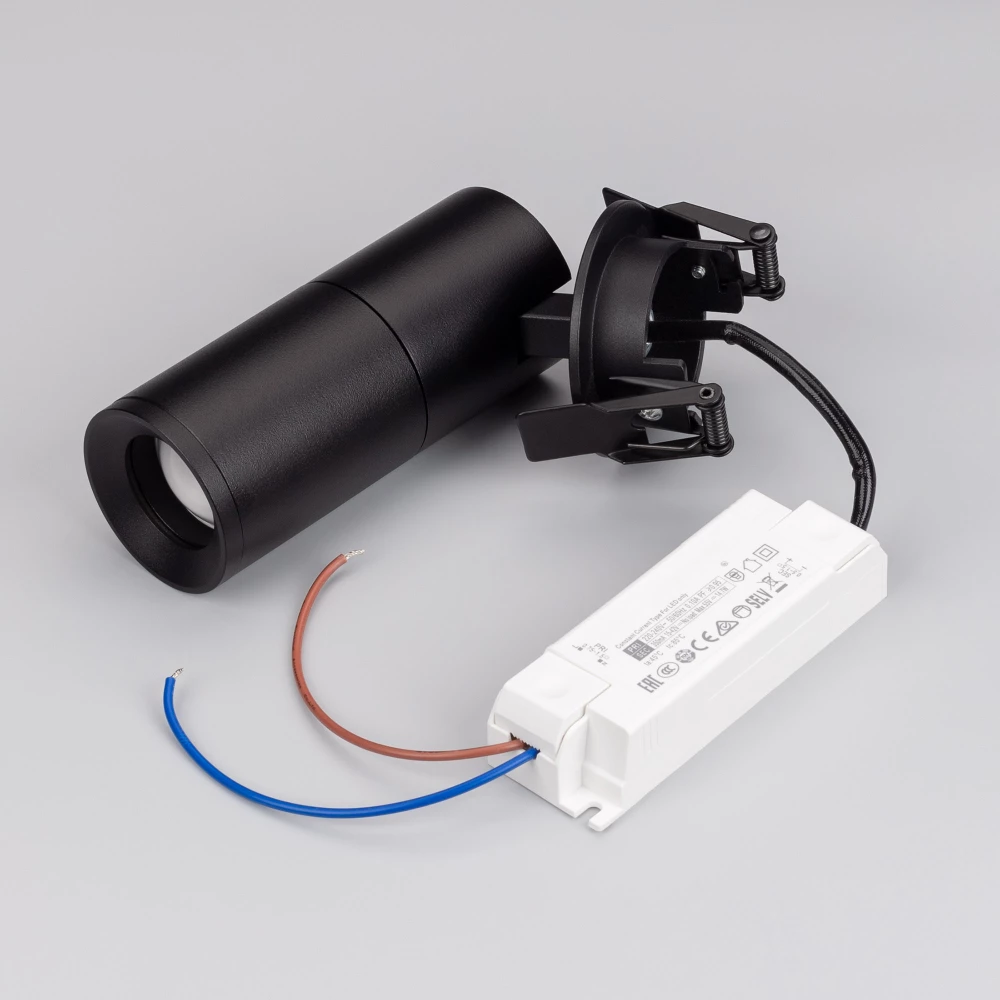 Светильник LGD-ARTEMIS-BUILT-FLAP-R55-12W Day4000 (BK, 8-80 deg, 230V) (Arlight, IP20 Металл, 5 лет) 051795 - Viokon.com