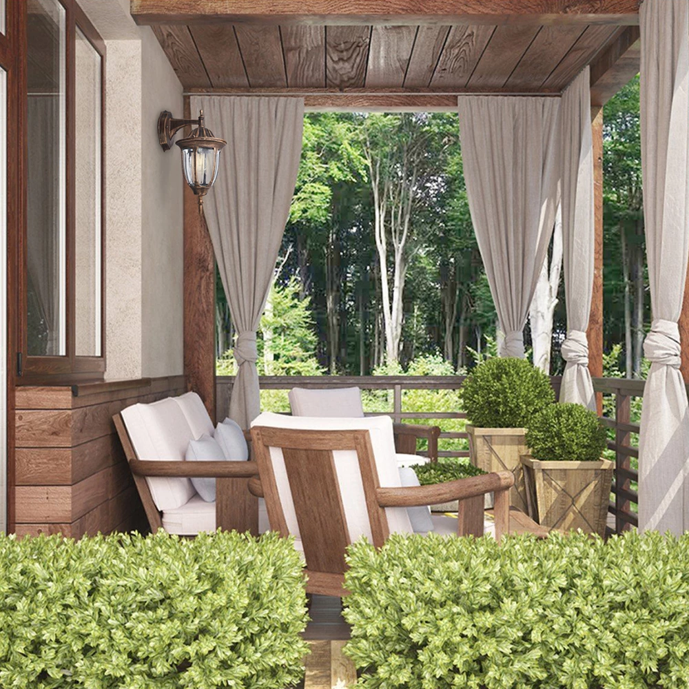 Светильник садово-парковый Feron PL6302 шестигранный на стену вниз 60W 230V E27, черное золото (11898) - Viokon.com