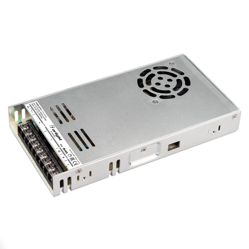 Блок питания HTS-350-48 (48V, 7.3A, 350W) (Arlight, IP20 Сетка, 3 года) 011215(1) - Viokon.com