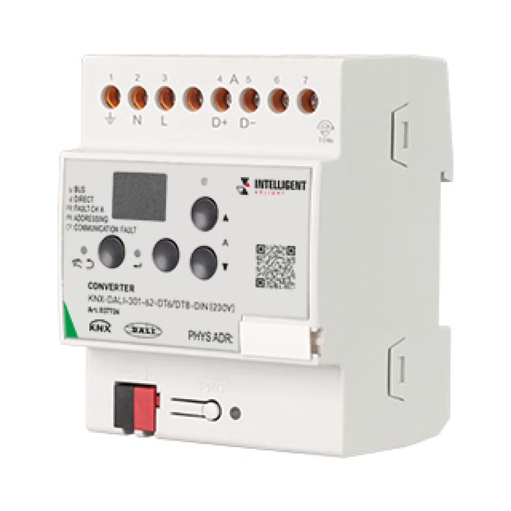 INTELLIGENT ARLIGHT Конвертер KNX-DALI-301-62-DT6/DT8-DIN (230V) (IARL, IP20 Пластик, 3 года) 037726 - Viokon.com